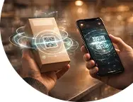 Team working on laptops around a table